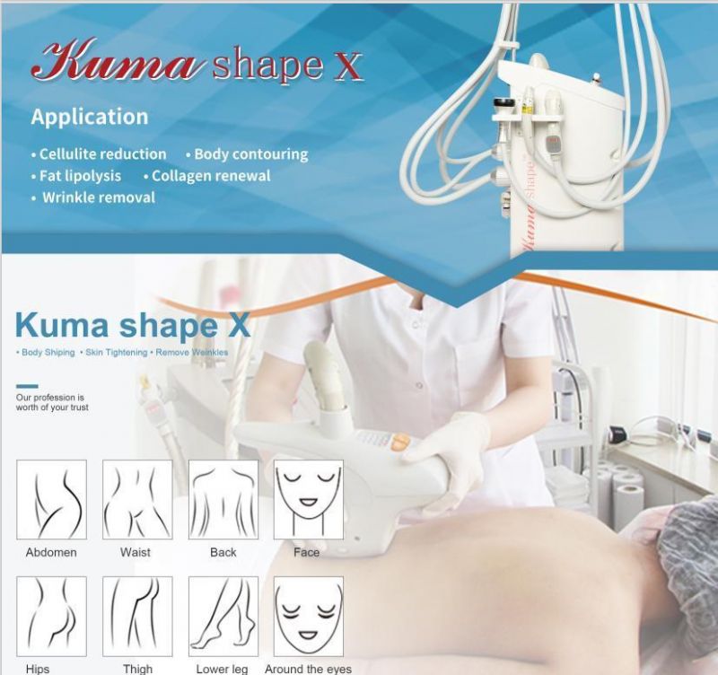 Beijing Sincoheren RF Radio Frequency Body Shape Body Contour Kumashape X for Body Slimming Skin Tightening