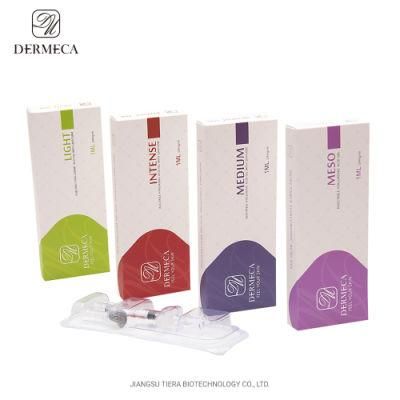 Dermeca Lasting Dermal Filler Meso Serum Crosslinked Hyaluronic Acid Injection Sodium Hyaluronate Gel Anti Aging