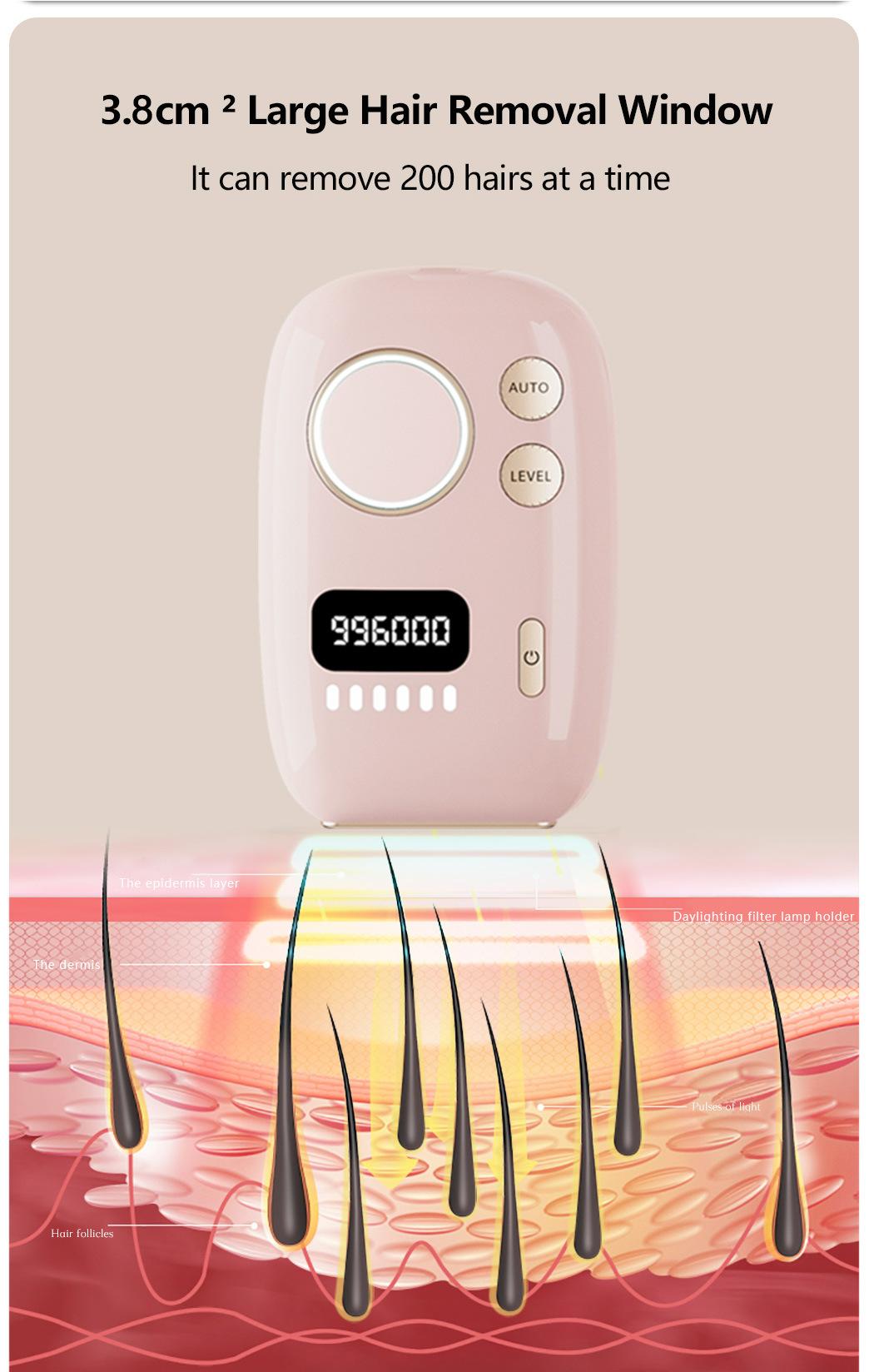 Home Machine Permanent Laser IPL Hair Removal with APP