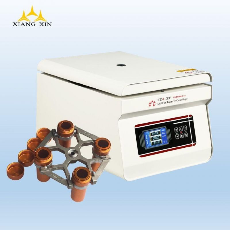 Table-Top Medical Centrifuge for Fat Prp Prf Cgf Transfer