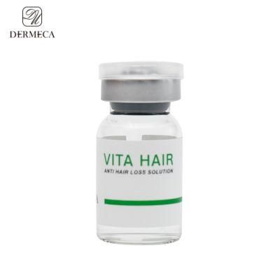 Dermeca Vita Hair Solution Mesotherapy Hair Vials Injectable Meso Cocktail for Hair Injection 5ml