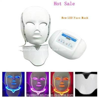 3 Colors PDT Photon Facial Neck Mask Smart System LED Light Therapy Mask
