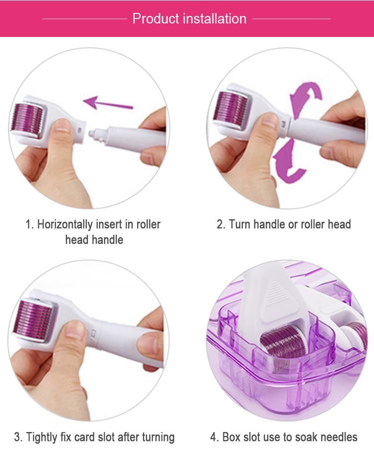 Micro Needle Roller Skin Care Machine 6 in 1 Suit