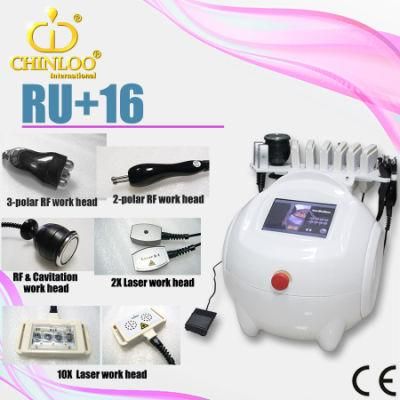 Multifunctional RF Skin Care Cavitaion Weight Loss Laser Beauty Equipment