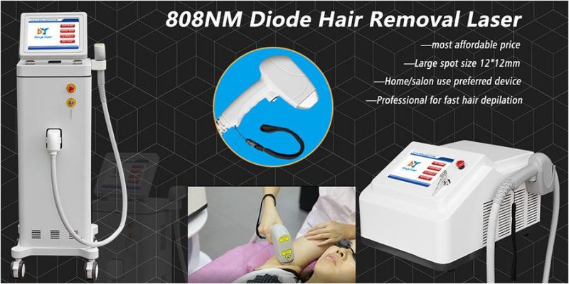 Danye High Speed 40 Million Shots 808nm Hair Removal Equipment Laser Diode Soprano Ice Titanium Fast Hair Removal