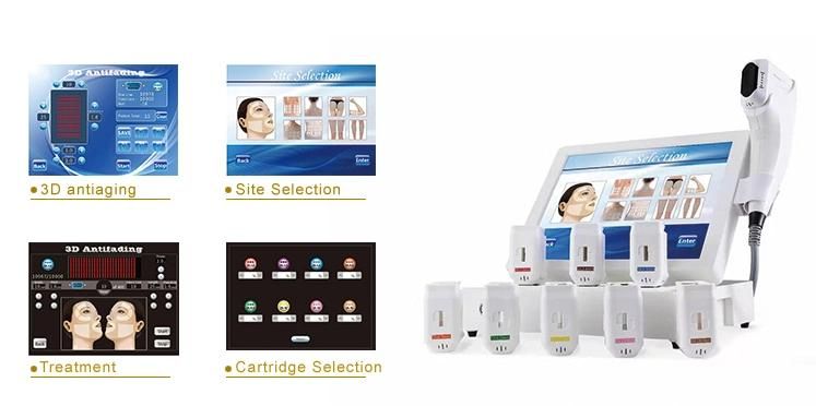 Portable Ultraformer Smas Hifu 3D Machine Korea Hifu Face Lift Lifting and Body