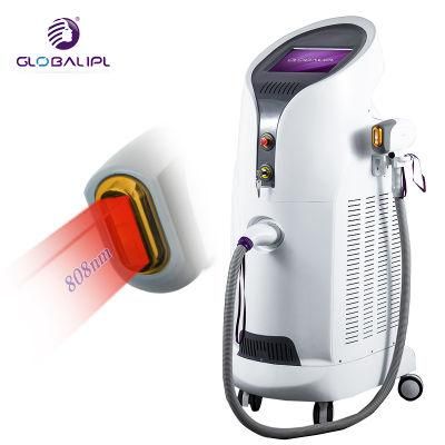 Permanent Soprano Ice Painfree 755 808 1064nm Hair Removal Diode Laser Machine