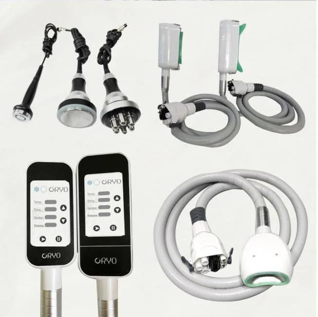 CE Approved New Technology 5 Handles Cryolipolysis Fat Cooling Slimming 3D Criolipolisis Cavitation RF Machine