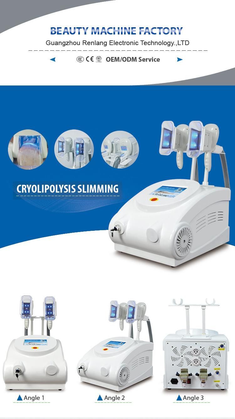 High Quality Portable Fat Freezing Cryolipolysis Machine for Salon Use