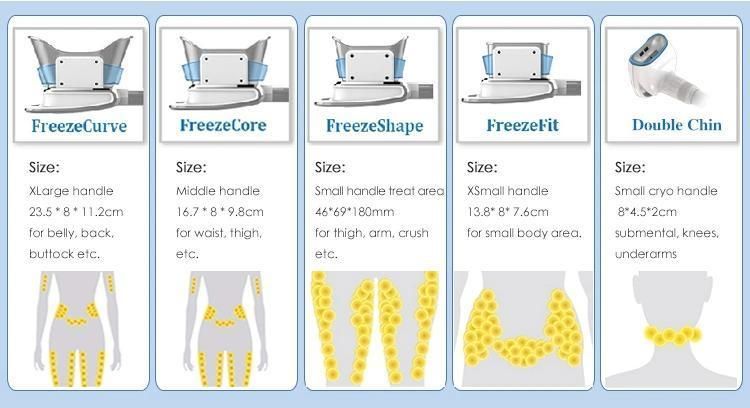 Cryolipolysis 360 Cryo Cryolipolysis Slimming Machine 2000W