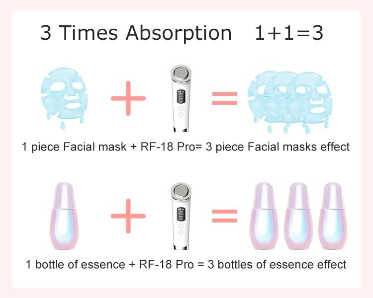 2020 New Arrival Ultrasound Machine Face Lifting Ultrasonic Atomization EMS Beauty Equipment