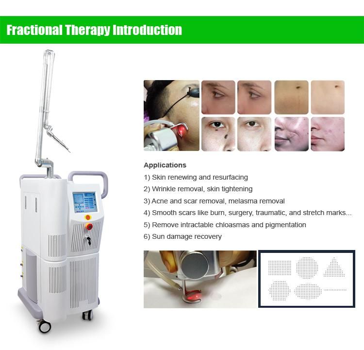 Korea Laser CO2 Fractional/Fractional CO2 Laser Resurfacing/CO2 Fractional Laser for Vaginal Tightening Machine