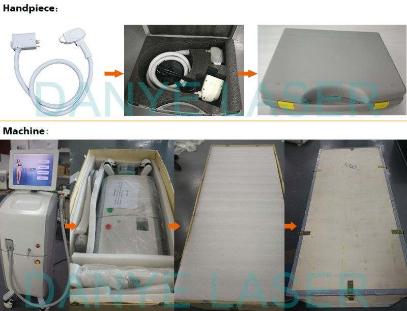 China Danye Professional 808 810nm Laser Hair Removal Machine Sopranoice Manufacturer