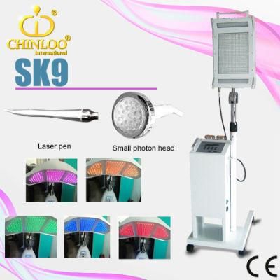 LED Light Therapy Machine Photon Ultrasonic Device for Wrinkle Removal
