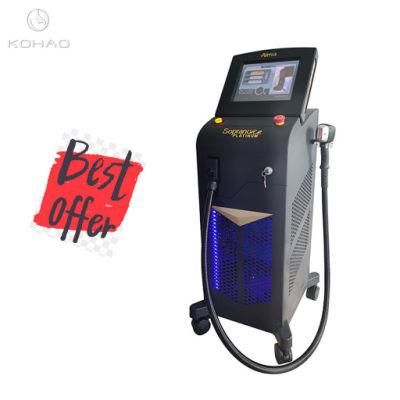 3-Wavelength Semiconductor Laser Permanent 808nm Laser Hair Removal Machine