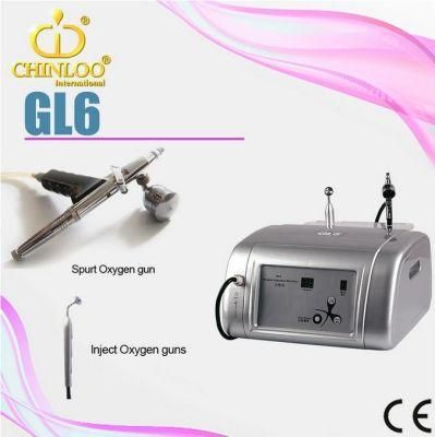 Portable Gl6 Oxygen Injection Oxygen Facial Machine for Home Use