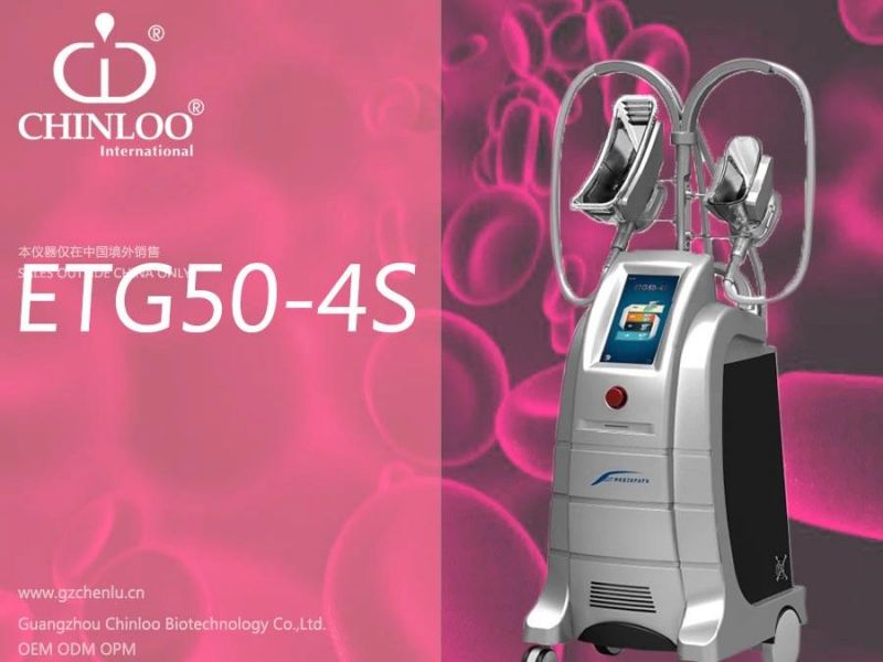 Etg50-4s Newest Nice Cool Shaping Cryolipolysis Freeze Fat Slimming Machine for Weight Loss