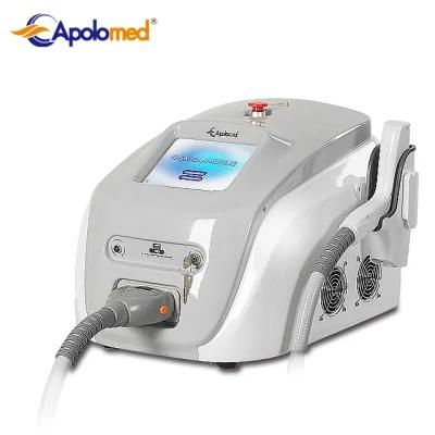 1064nm/532nm Q Switched ND YAG Laser 1064/532nm Q Switch ND YAG Laser Tattoo Removal Machine System