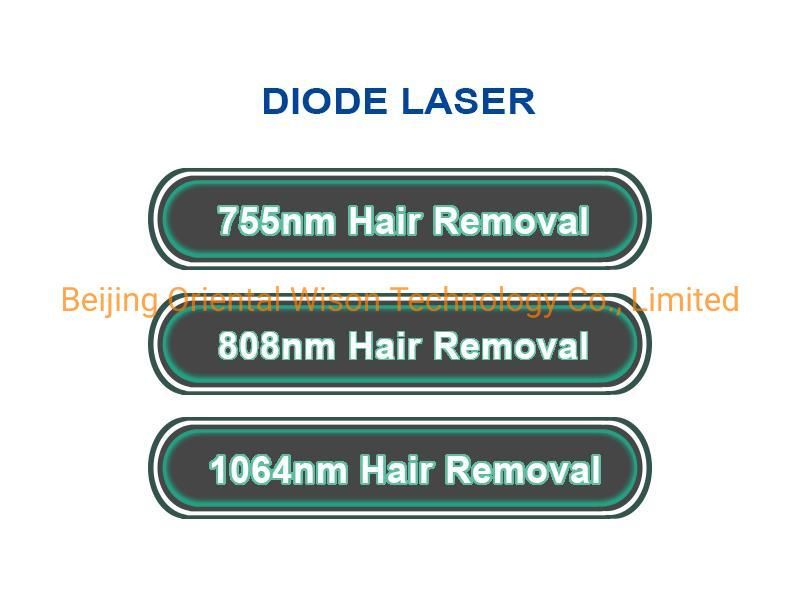 Alexandrite Laser Diode Laser Epilator 755 808 1064nm Laser Hair Removal Permanent 808nm Diode Laser Hair Removal 808 Diode Laser Hair Removal