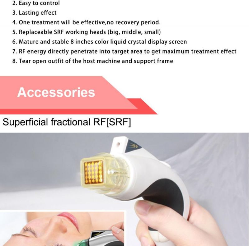 Chinloo Portable Fractional RF Radio Frequency Beauty Machine (CL-02)