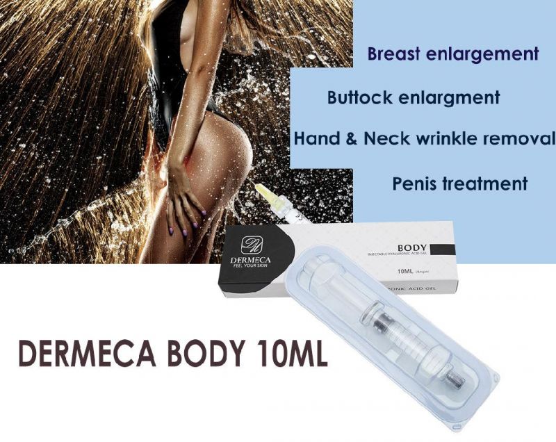 Dermeca Relleno De Acido Hialuronico De Larga Duracion De 10 Ml Relleno De Senos Relleno Dermico Reticulado Inyectable PARA Inyeccion De Mejora De Gluteos