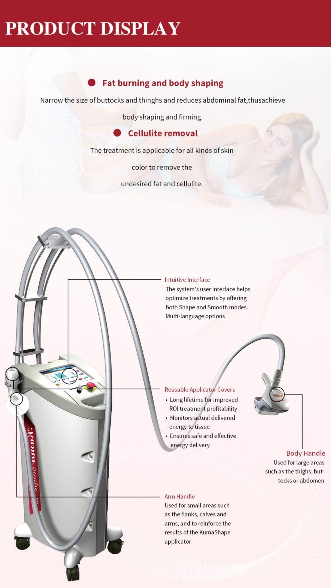 2022 New Generation Kumashape Vacuum Cavitation System RF Infrared Roller Massage Kuma Shape Cellulite Removal for SPA Machine (J)