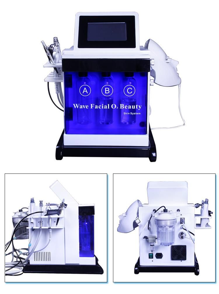 Portable Hydra Beauty with PDT Mask in 7 Clors Hydra Facial Machine