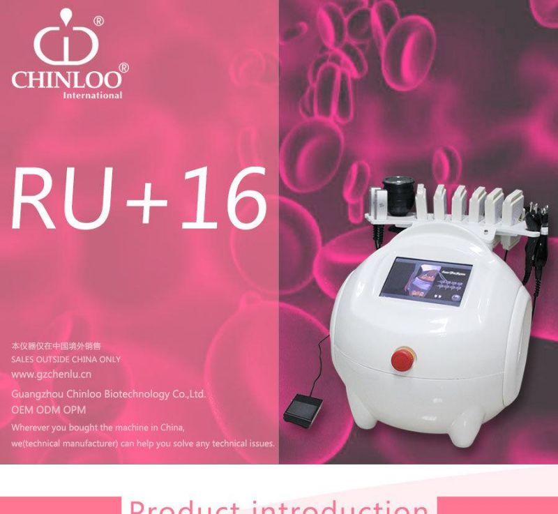 Multifunctional Ultrasonic Cavitation RF Laser Slimming Machine