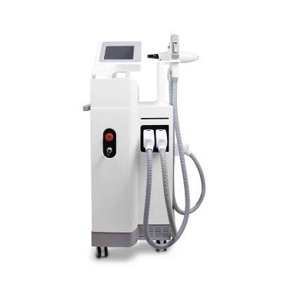 RF Face Lifting Q-Switched Laser &amp; Opt Shr Hair Removal Machine