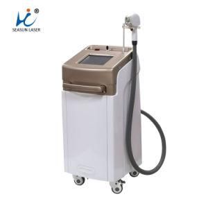 24 Hours Working Strong Cooling Painfree Vertical 808nm Diode Laser Hair Removal Machine