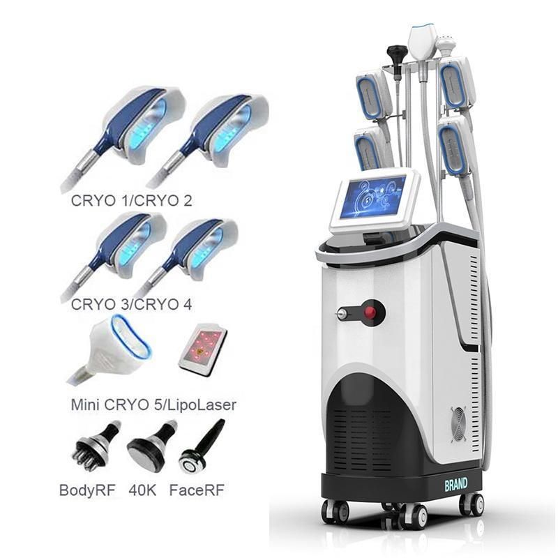 5in1 Fat Freezing Body Slimming Weight Loss Cavitation RF Criolipolysis Machine