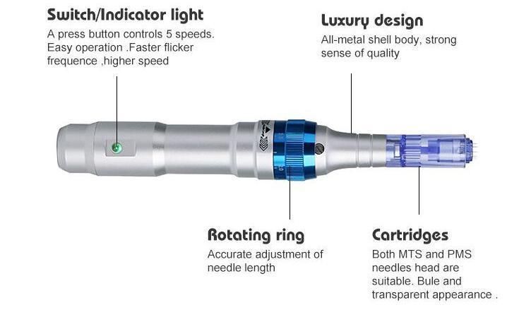 High Pressure No Needle Hyaluronic Acid Injection Pen with Ha Dermal Filler for Lip Lifting