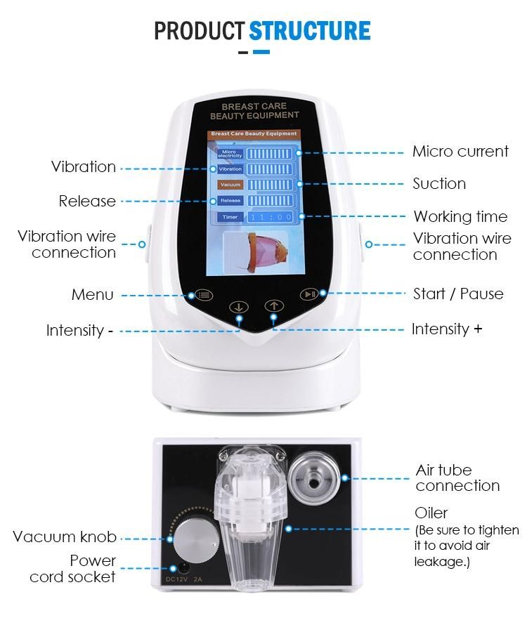 18cm XL Cups Small Host Strong Suction Vacuum Cupping Therapy Scraping Breast Enlarging Enhancement Machine