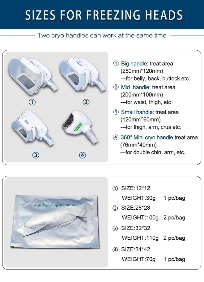 Lipolaser RF Cavitation Cryolipolysis Fast Slimming Machine