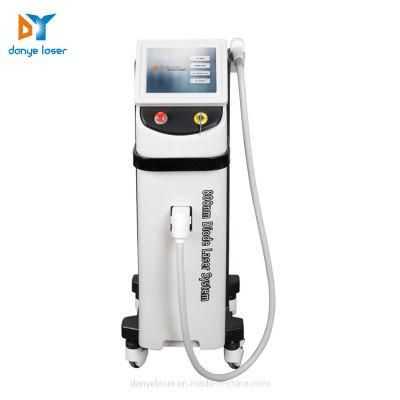Laser Medical 808nm Diode Laser Permanently Hair Removal Ice Cooling System