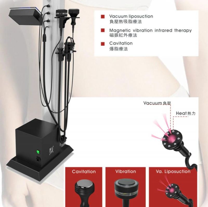 Vacuum Slimming Therapy Beauty Equipment with LED Light