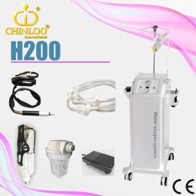 H200 Skin Whitening Injection Malaysia Oxygen Therapy Facial Machine Exfoliator