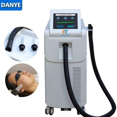 Danye High Quality Profesisonal Cryo Zimmer Skin Air Cooling System Painfree for Laser Treatments