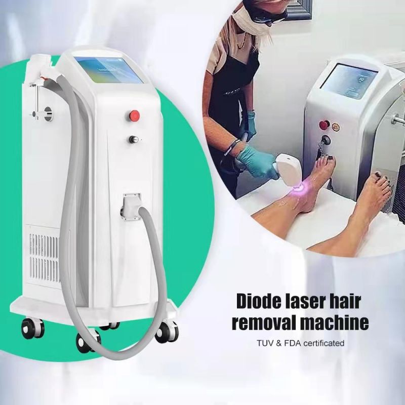 FDA, TUV, Medical CE Certificates Approved Diode Laser Permanent Hair Removal Device