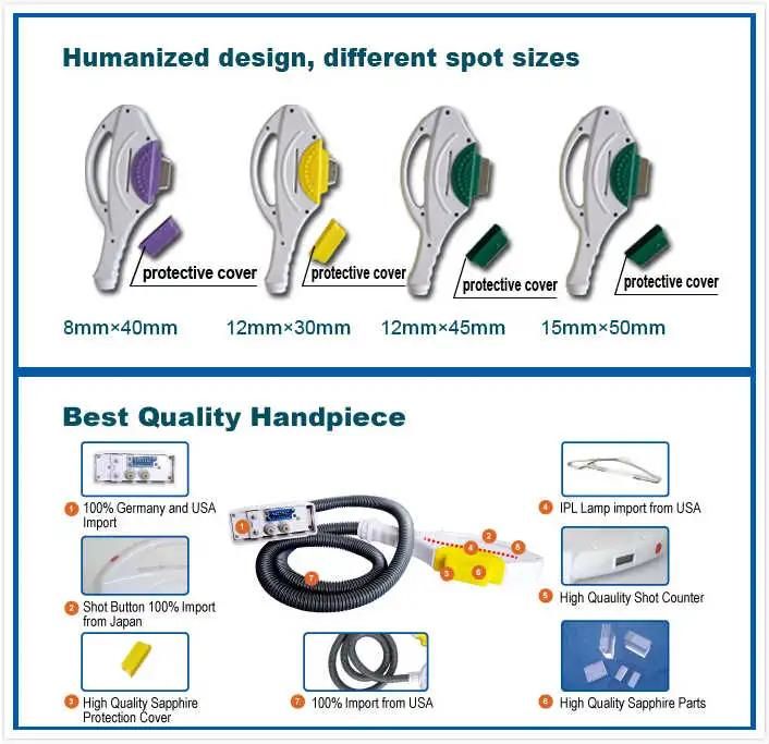 Newest Shr Fast Hair Removal Machine (CE ISO)