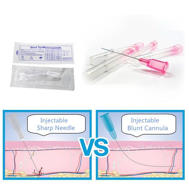 Hot Sale Eco-Friendly Flexible 34G 4mm Disposable Mesotherapy Needle