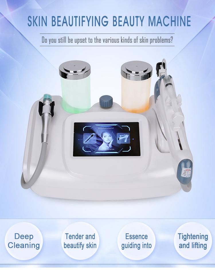 Portable 2 in 1 Hydro Dermabrasion Mesogun Facial Machine