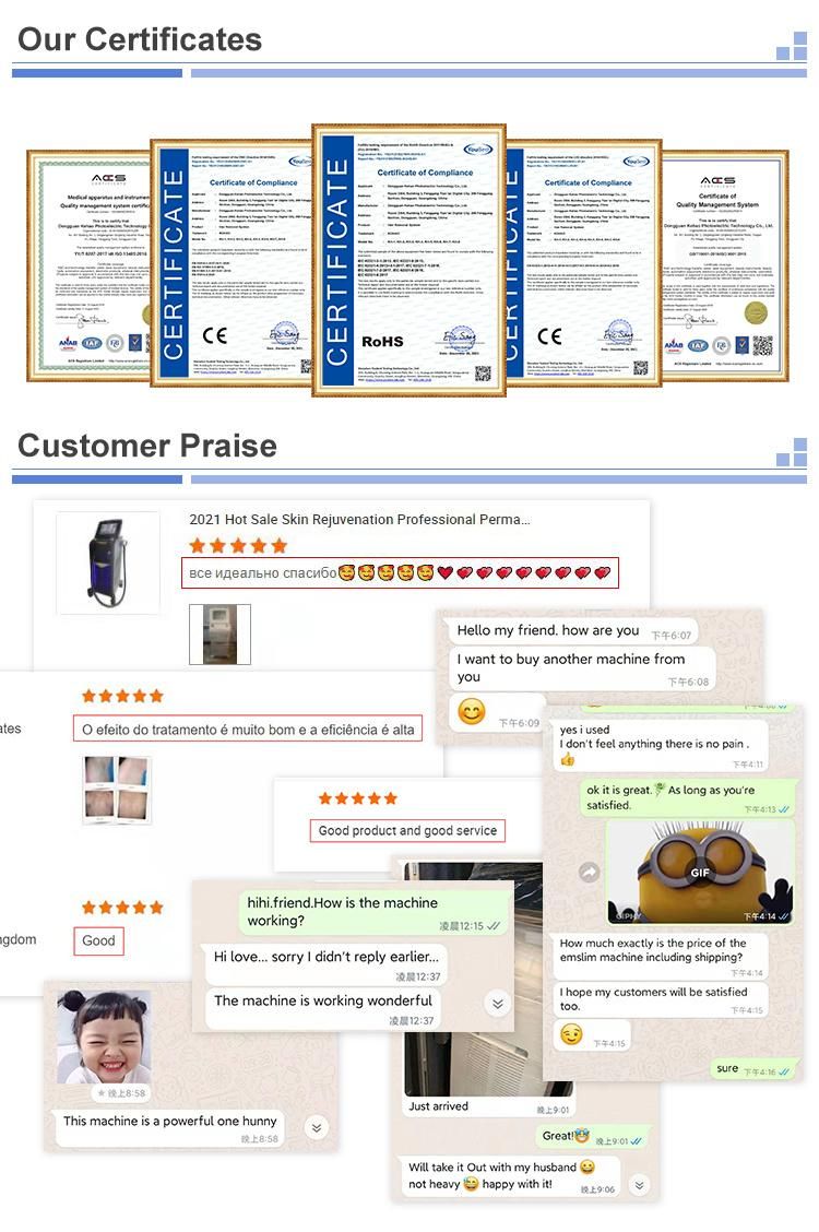2 in One 3 Wave Diode Laser Hair Removal Machine