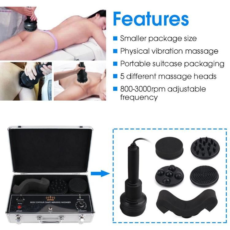 2022 Hot Selling Portable G5 Pain Relief Vibrating Slimming Machine Butt Lifting Anti Cellulite Body Massage