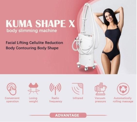 Kuma Original Factory Five Handles Technologies Machine Vacuum Roller Cavitation RF Cellulite Fat Removal