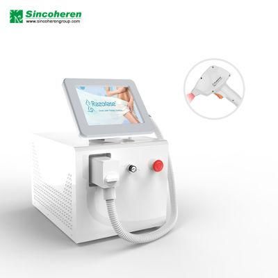 Portable 808nm 755nm 1064nm Diode Laser Triple Wavelength Hair Removal Machine