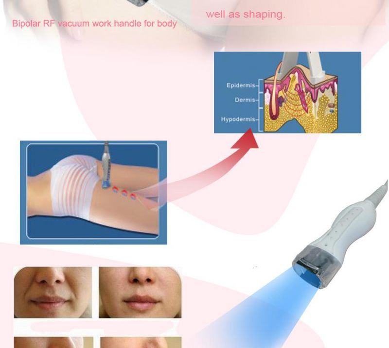 Vacuum Thermal RF Skin Beauty Machine with CE (RT+8)