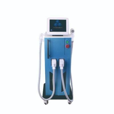 2021 2 in 1 808nm Diode Laser and Pico Laser Machine High Power and Fast Hair Removal Salon Beauty Equipment