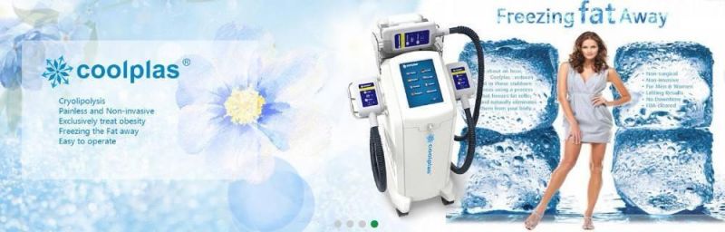 Sincoheren Coolplas 3 Handles Cool Tech+Vacuum+RF Fat Freezing Body Slimming Machine