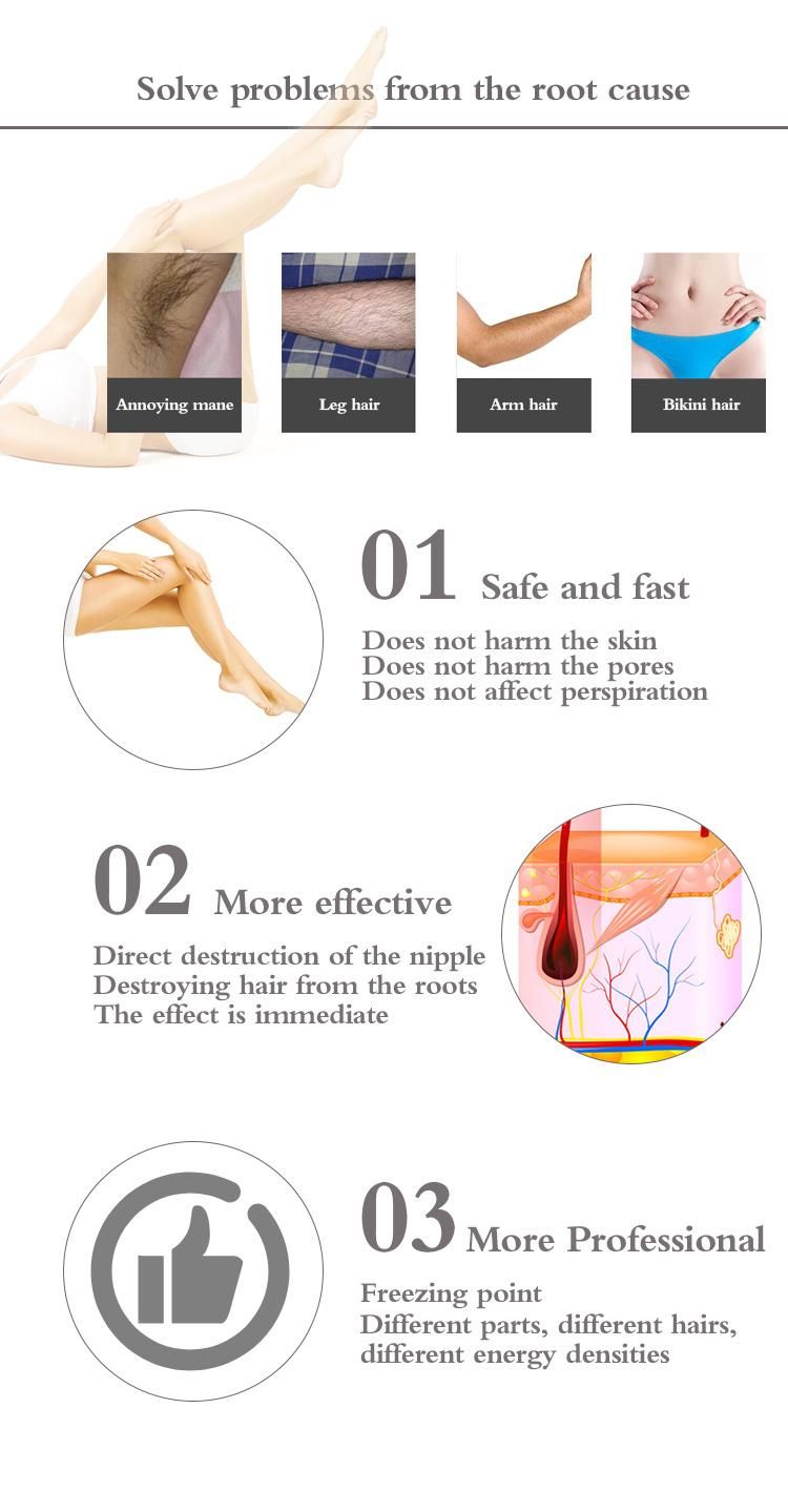 Portable Permanent 808nm Diode Laser Hair Removal Machine Price